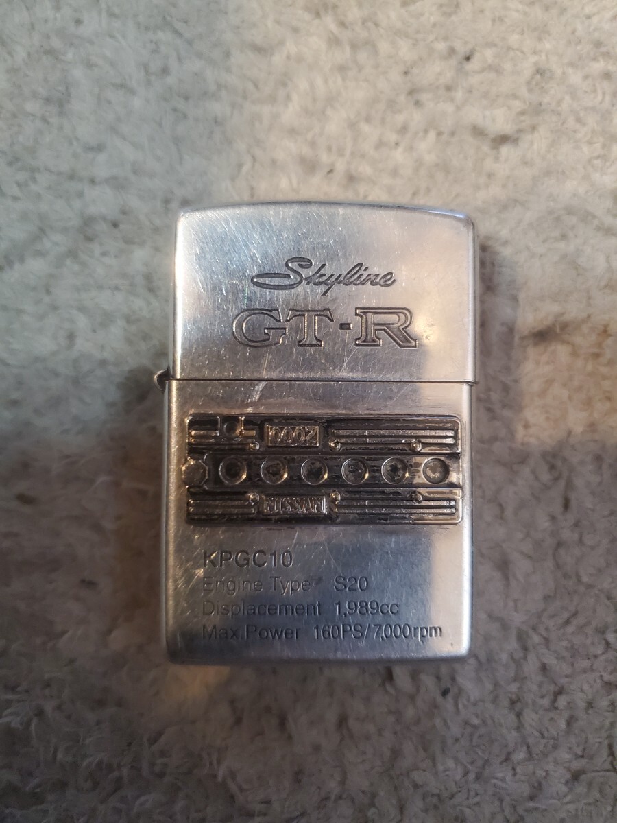 希少　ニッサンスカイラインGTR　S20　エンジンヘッド　ジッポーライター 　ZIPPO　ジッポ_画像1