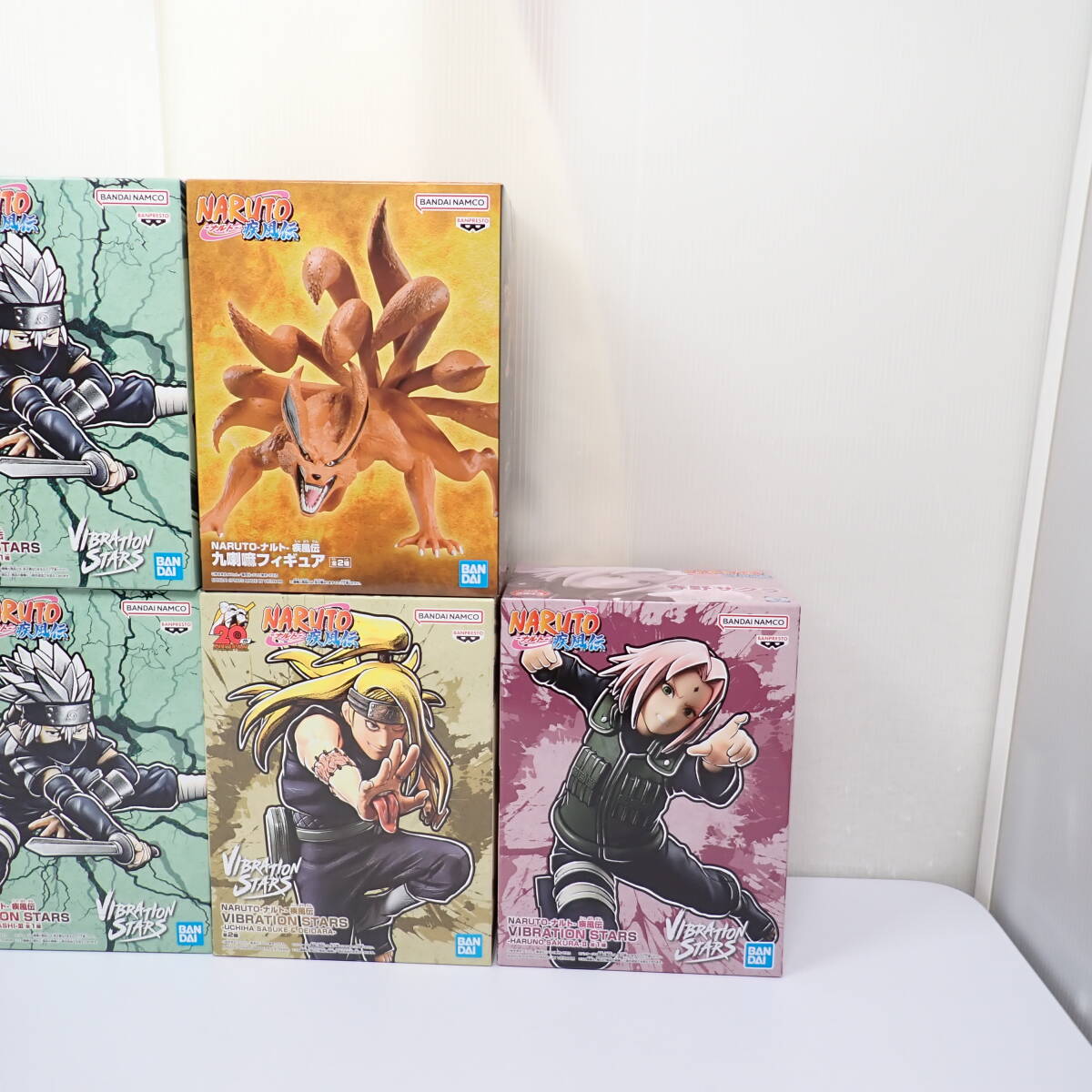 未開封品 プライズ NARUTO フィギュア 13体セット no.2 まとめ売り ナルト疾風伝 VIBRATION STARS はたけカカシ うちはオビト サスケ他_画像4