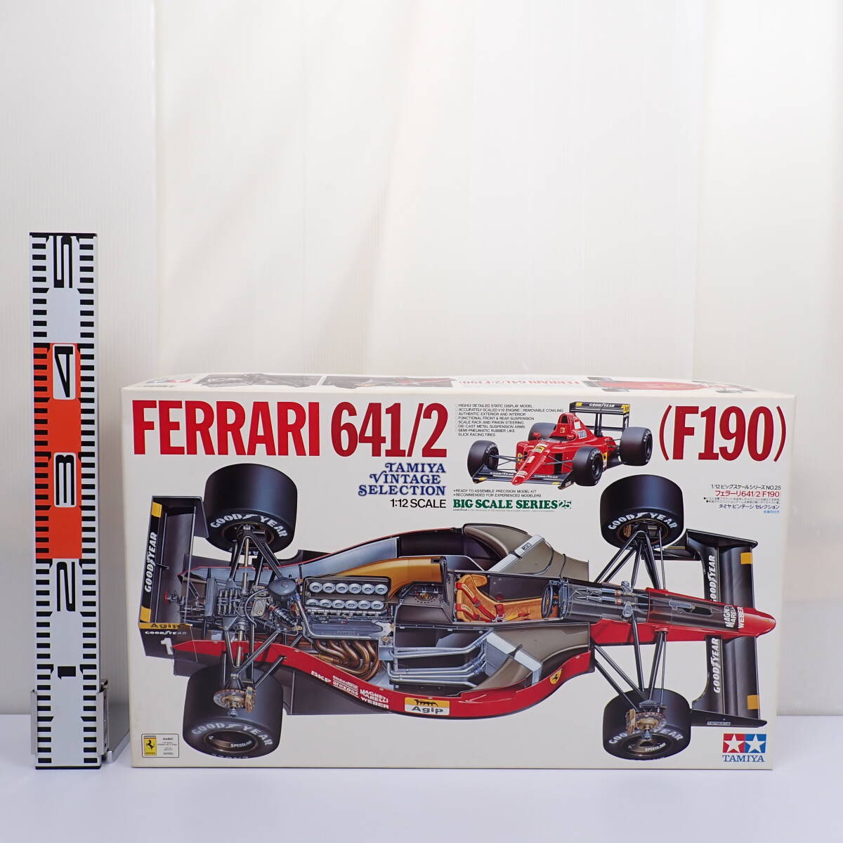 未組立 1/12 フェラーリ 641/2 F190 ビッグスケールシリーズ No.25 Ferrari タミヤの画像1