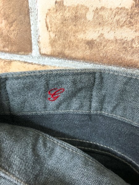 UNITED ARROWS ユナイテッドアローズ レディース ストレッチ カラーデニムジーンズパンツ 日本製 グレー系 綿他の画像2