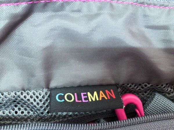 Coleman コールマン レディース トートバッグ ショルダー紐付き ピンク_画像3