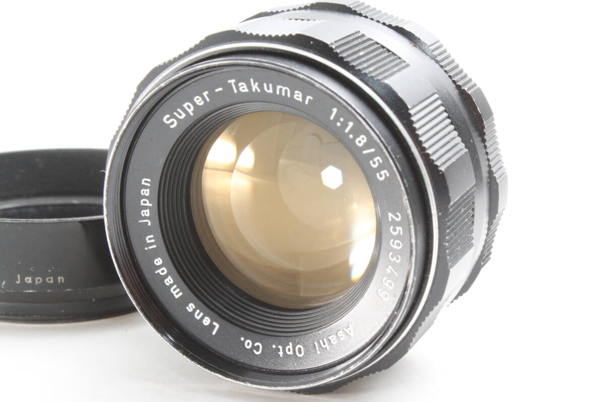 [B] Super-Takumar 55mm F1.8★後期型 スーパータクマー★Asahi PENTAX★10761の画像1