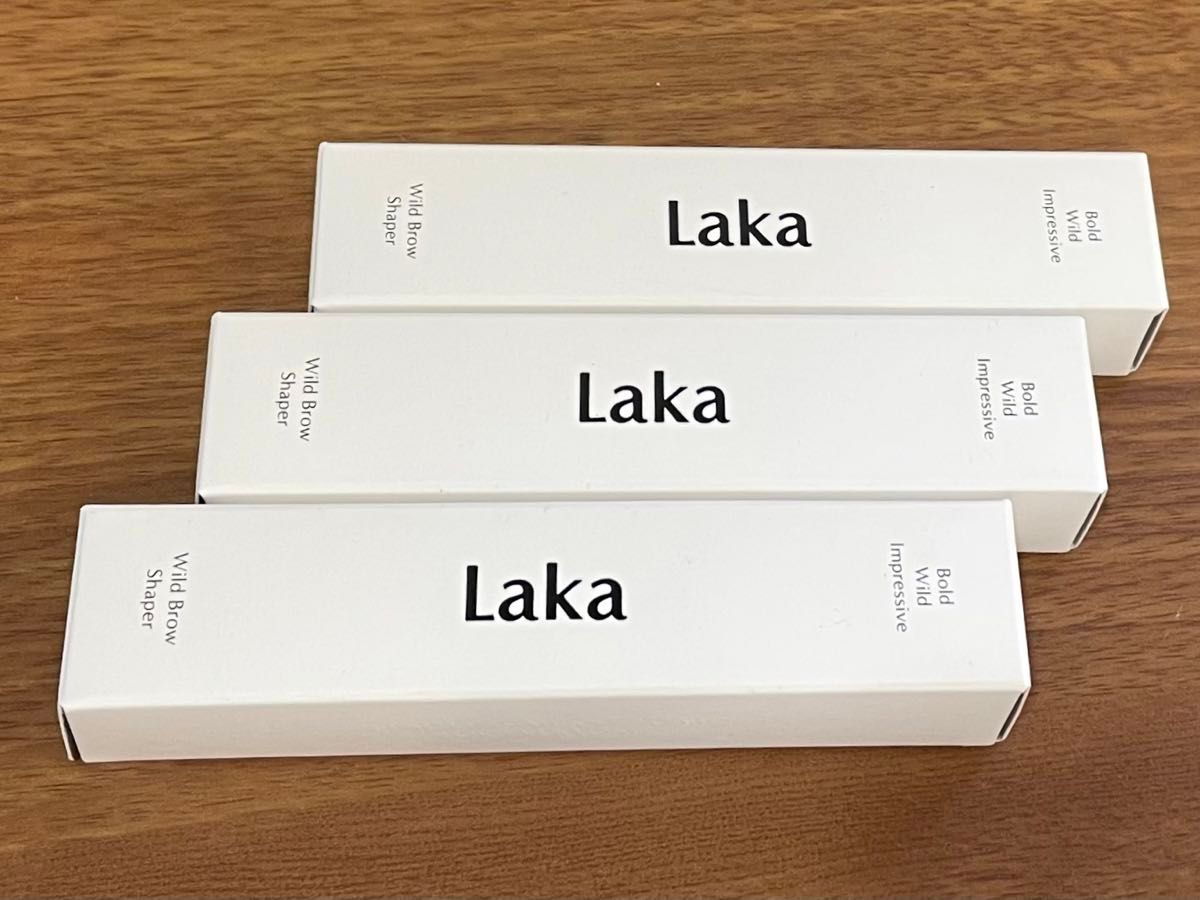 【新品3色セット】LAKA ラカ ワイルドブロウシェイパー　アイブロウマスカラ 眉毛 韓国コスメ