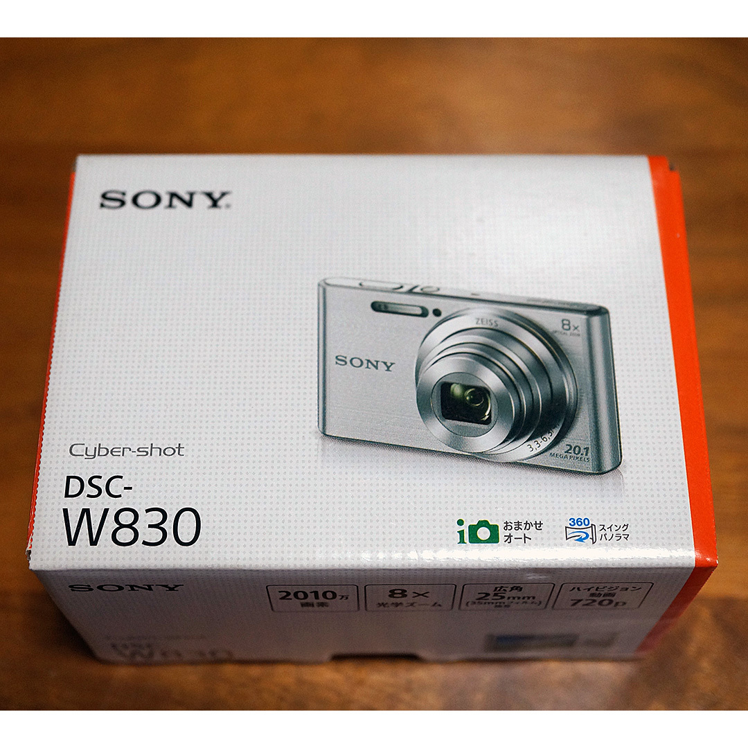 新品　SONY DSC-W830　２個セット_画像1