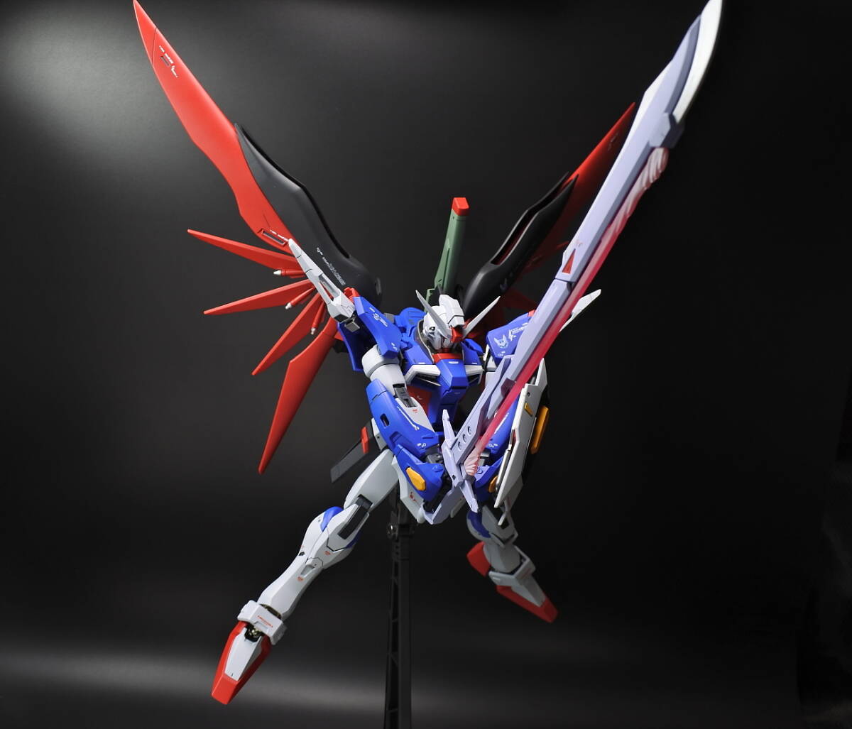 ◎MG 1/100 デスティニーガンダム SpecⅡ 塗装済改修完成品 スペック2 SEED FREEDOM_細かい精細画像は続きを見るから御覧下さい