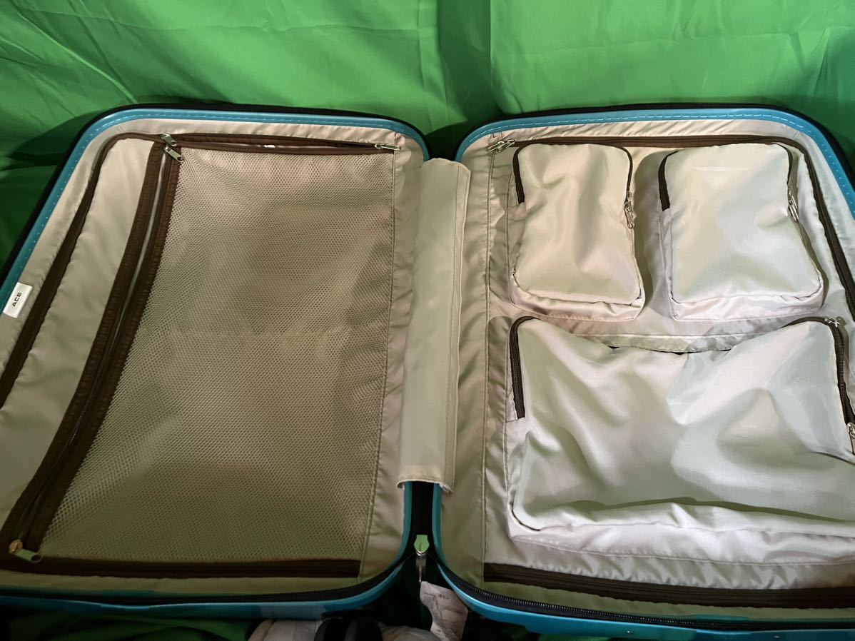 ACE Ace Carry кейс дорожная сумка latiaru зеленый большая вместимость путешествие 3.4.5.57L
