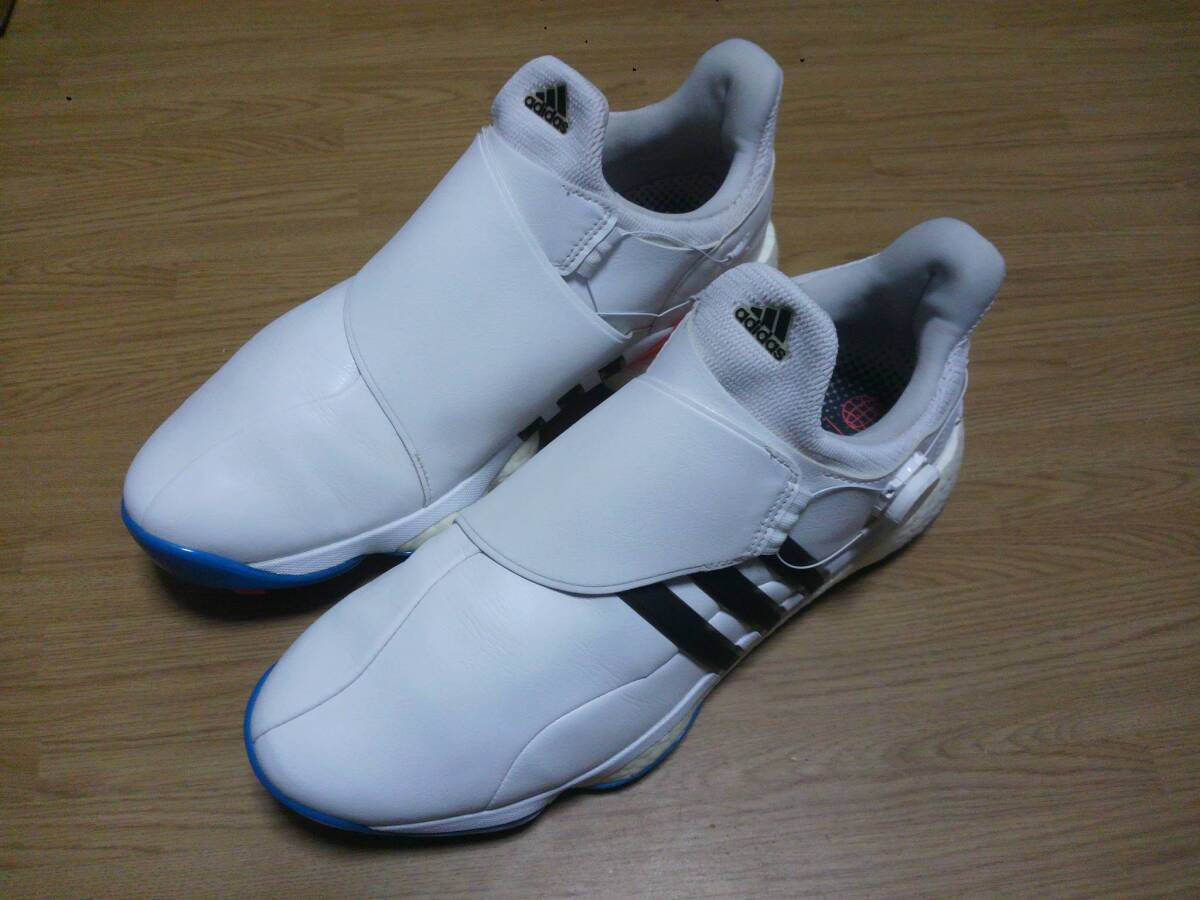高い素材 ☆超美品☆adidas EVN791001 アディダスゴルフシューズTOUR360 25.0cm