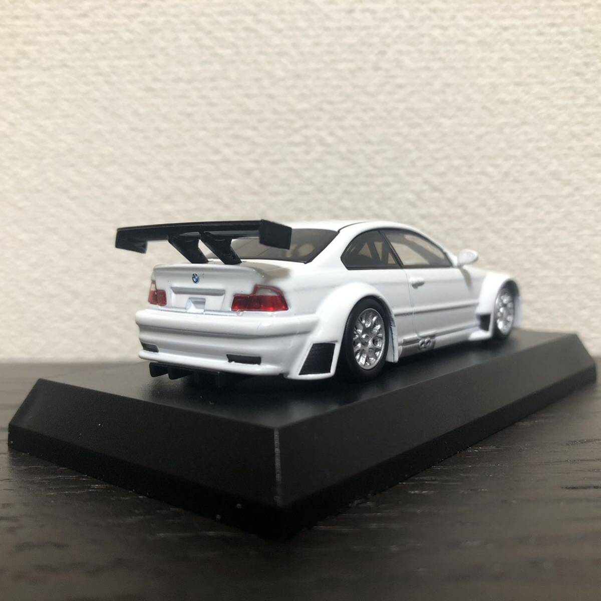 京商 1/64 BMW M3 GTR White/BMW M3 GTR 白 ホワイト E46_画像3