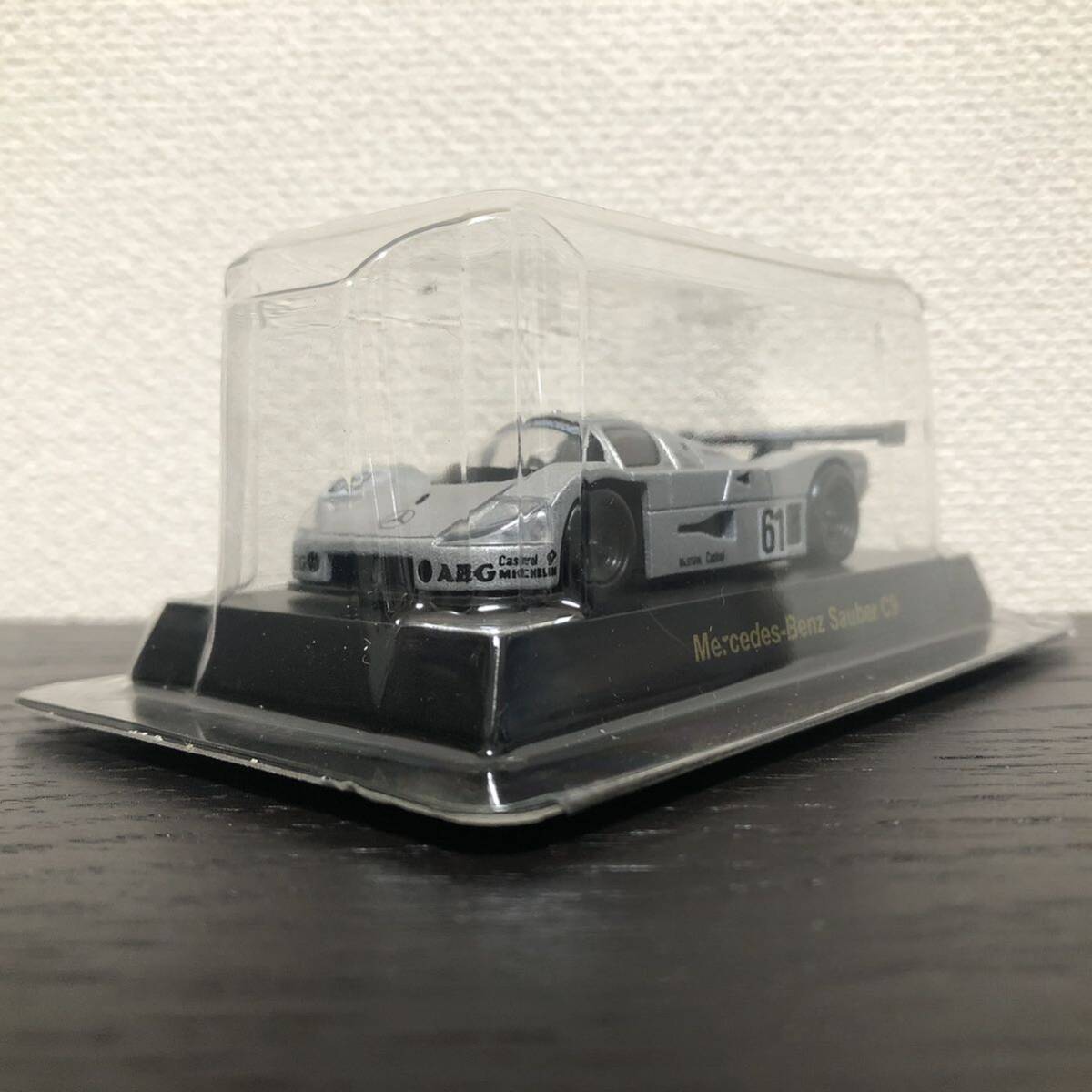 京商 1/64 Mercedes-Benz Sauber C9 Silver #61/メルセデスベンツ ザウバーC9 銀 シルバー 61号車_画像6