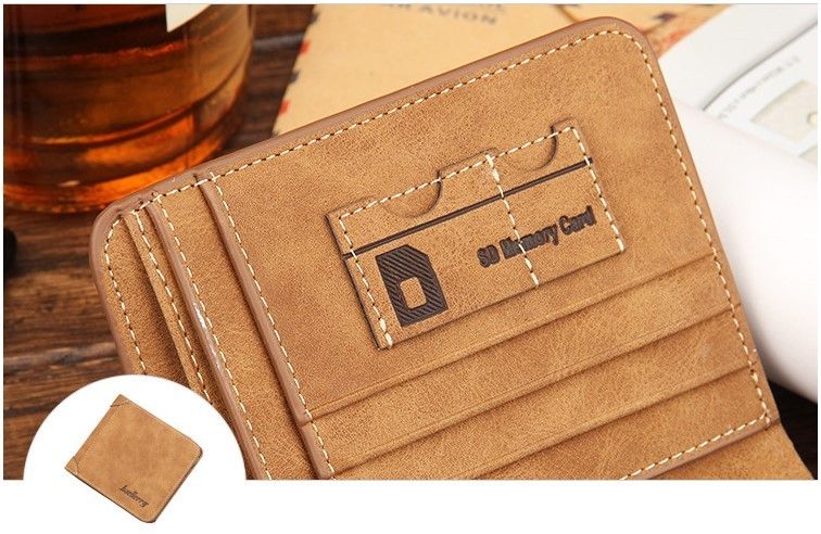 財布 メンズ 二つ折り財布 PUレザー 厳選素材 大容量カード入れ（グレー色）