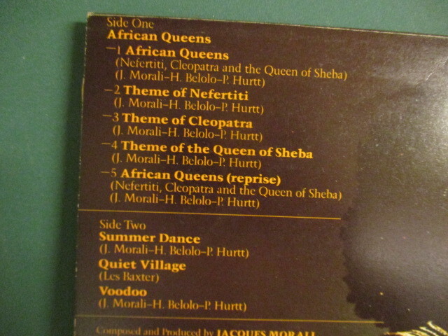 ★ The Ritchie Family ： African Queens LP ☆ (( Disco / Jaques Morali / 落札5点で送料当方負担_画像3