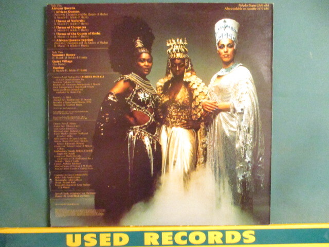 ★ The Ritchie Family ： African Queens LP ☆ (( Disco / Jaques Morali / 落札5点で送料当方負担_画像2