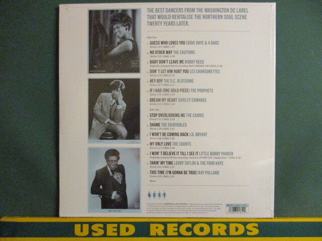 ★ VA ： Shrine Northern The 60s Rarest Dance Label LP ☆ (( '65～'66 ワシントンDC / ノーザンソウル / Eddie Daye & 4 Bars 他_画像2