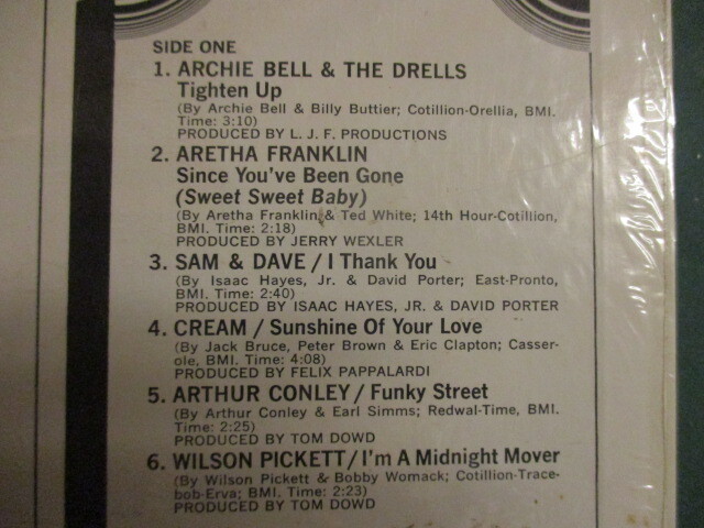 ★ VA ： The Super Hits Vol.3 LP ☆ (( Archie Bell & The Drells / CREAM / Booker T. & The MG's / Vanilla Fudge 他_画像3