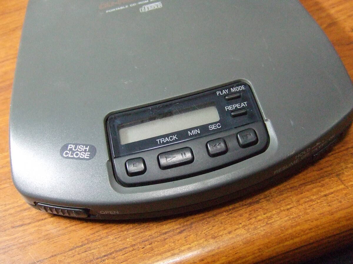 h464 SONY ポータブルCDプレーヤー CD-ROM Discman PRD-150  中古 本体 再生OKの画像3