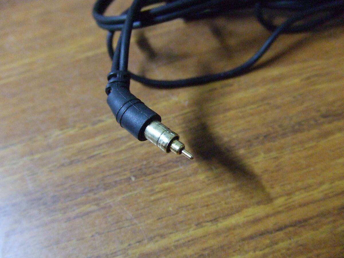 h466 SONY ステレオ マイクロプラグ ショートコード イヤホン h466 SONY ステレオ マイクロプラグ ショートコード イヤホン