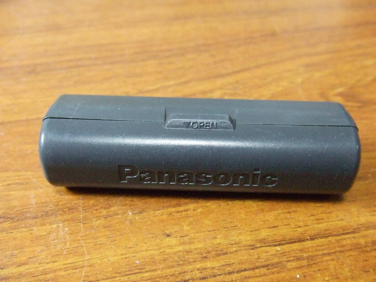  h714 Panasonic ポータブルMDプレーヤー用乾電池用バッテリーケース  中古 パナソニックの画像4