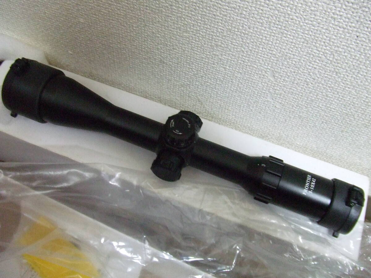 h753 美品 FRONTIER 3-10x42 SIDE-FOCUS サイドフォーカス スコープ