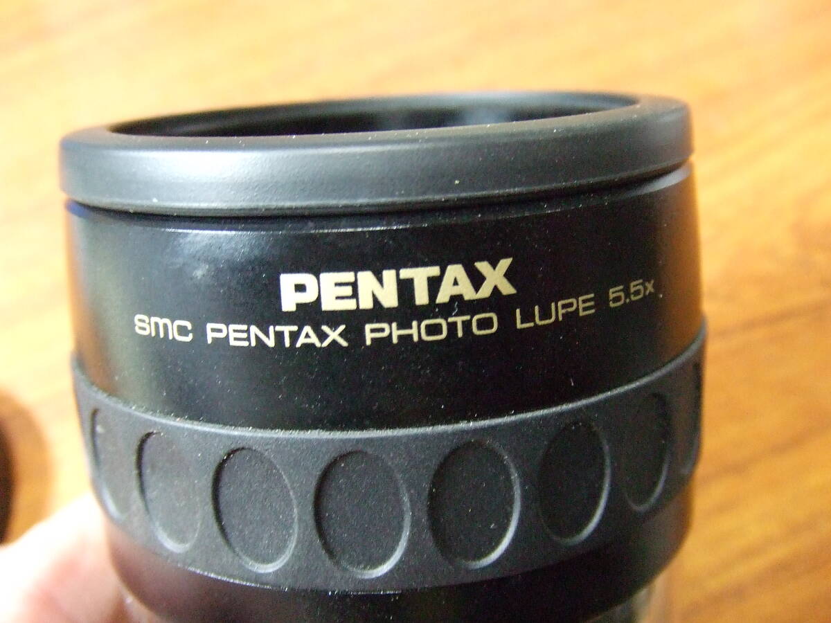 h850 smc PENTAX PHOTO LUPE 5.5x ペンタックス フォトルーペ 中古　本体_画像2