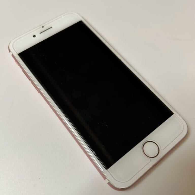 【中古】iPhone 7 SIMフリー ローズゴールド 32GB【バッテリー交換必要】の画像1