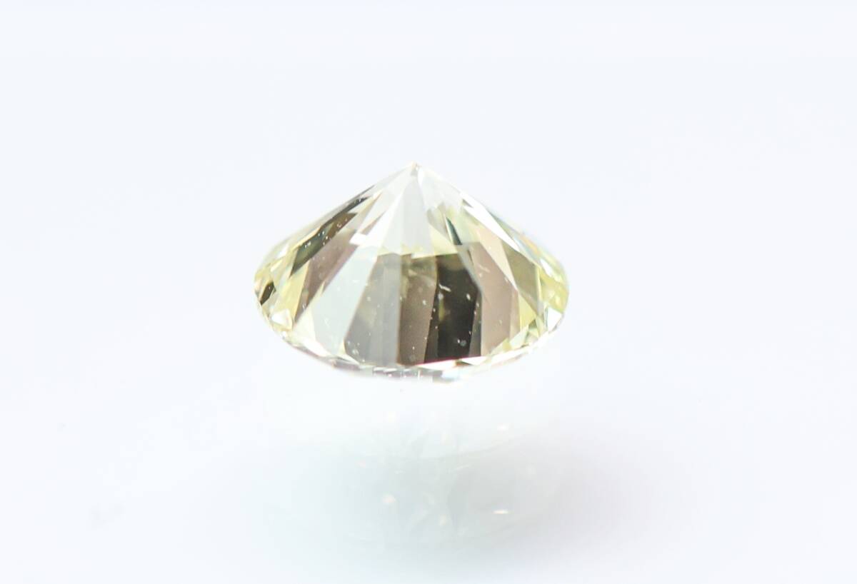 【100円～】VS2！ 0.516ct 天然ダイヤ VERY LIGHT YELLOW(ナチュラルカラー) VERYGOOD！_画像4