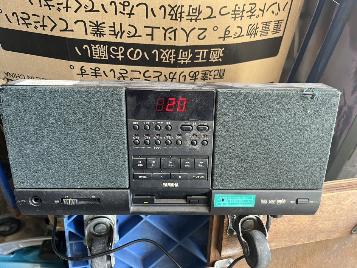  быстрое решение бесплатная доставка YAMAHA Yamaha музыка данные плеер MDP10 электризация проверка только шнур электропитания нет 