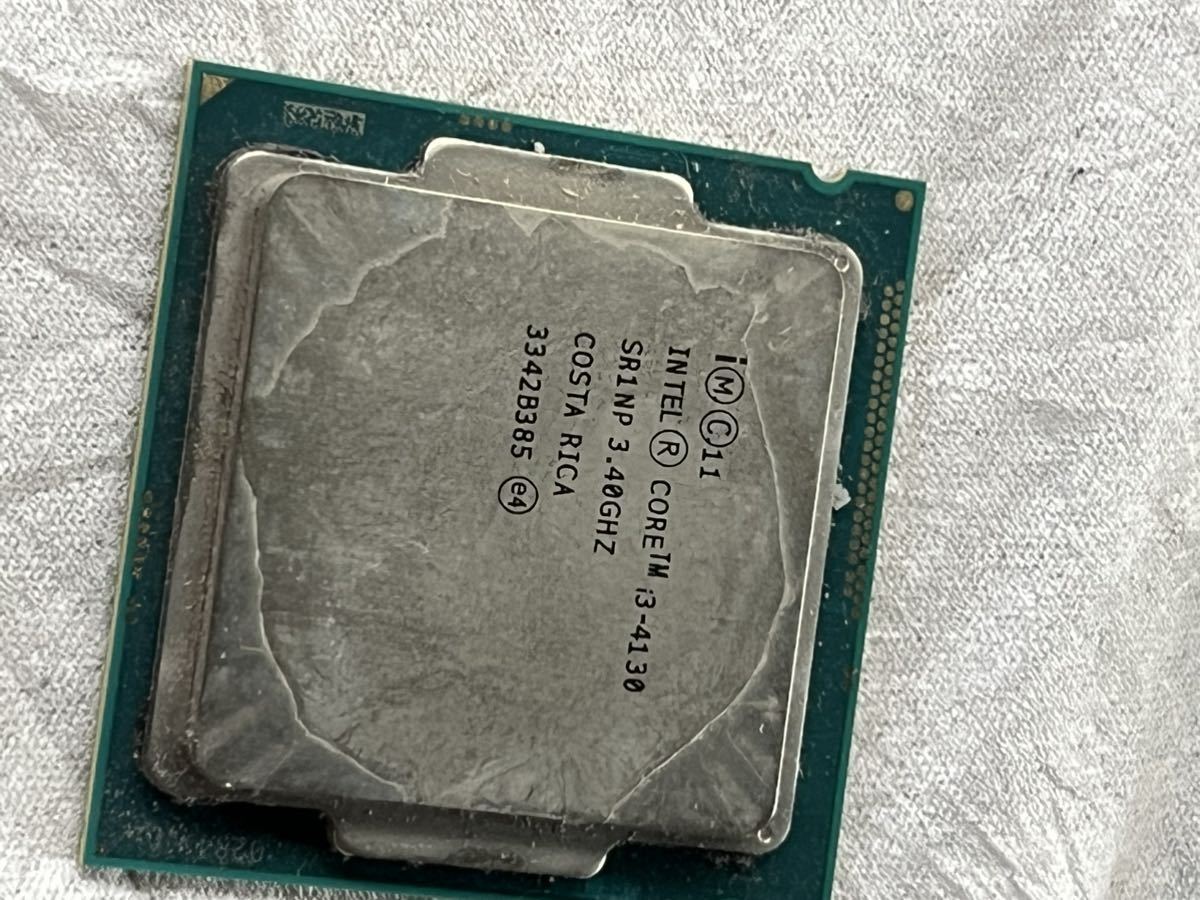 即決送料無料　☆Intel Core i3-4130 3.40GHz SR1NP 動作確認済　二枚セット_画像2