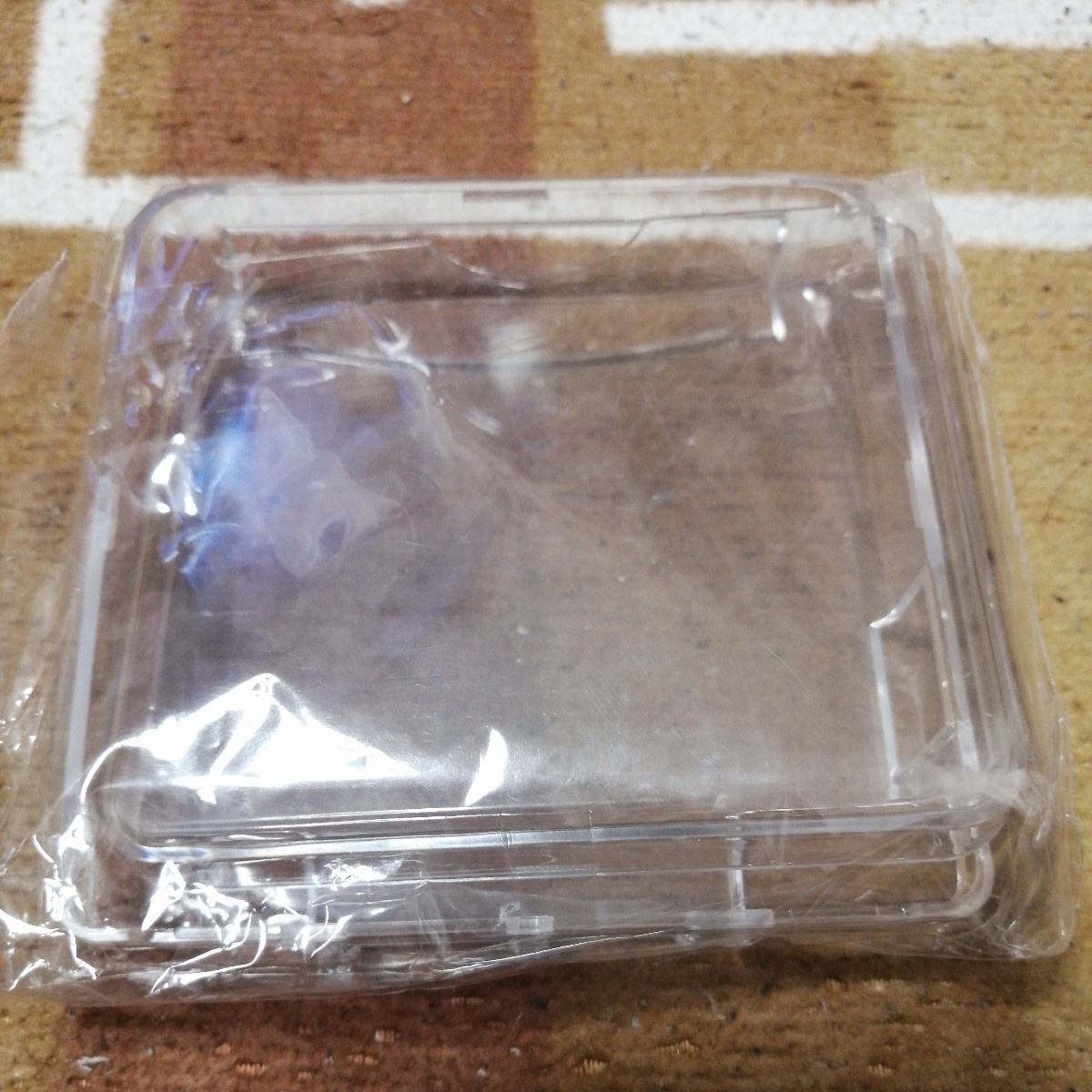  unopened unused goods GBA SP Game Boy Advance body for exterior protection case transparent clear skeleton 