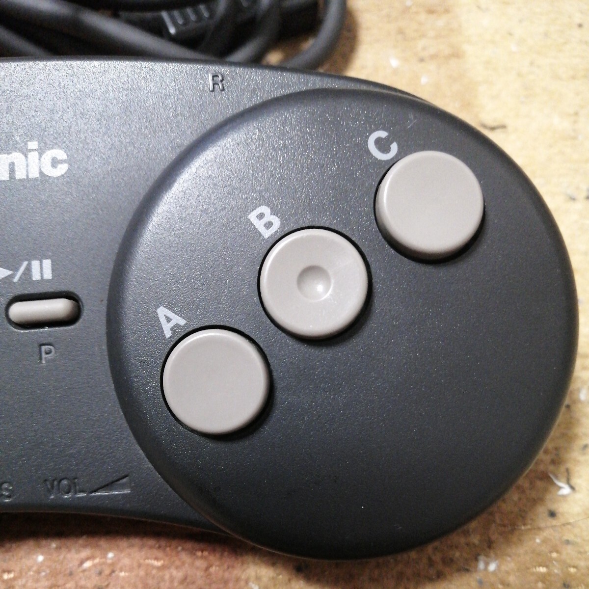 動作確認済 純正 Panasonic パナソニック 3DO REAL リアル コントローラー FZ-JP1X コントロールパッド CONTROL PAD の画像4