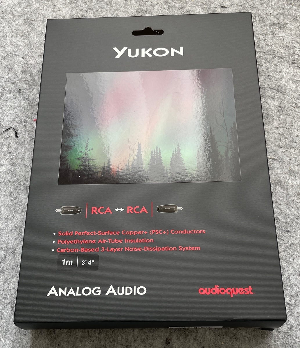 AudioQuest Yukon 1m オーディオクエスト ケーブル_画像1