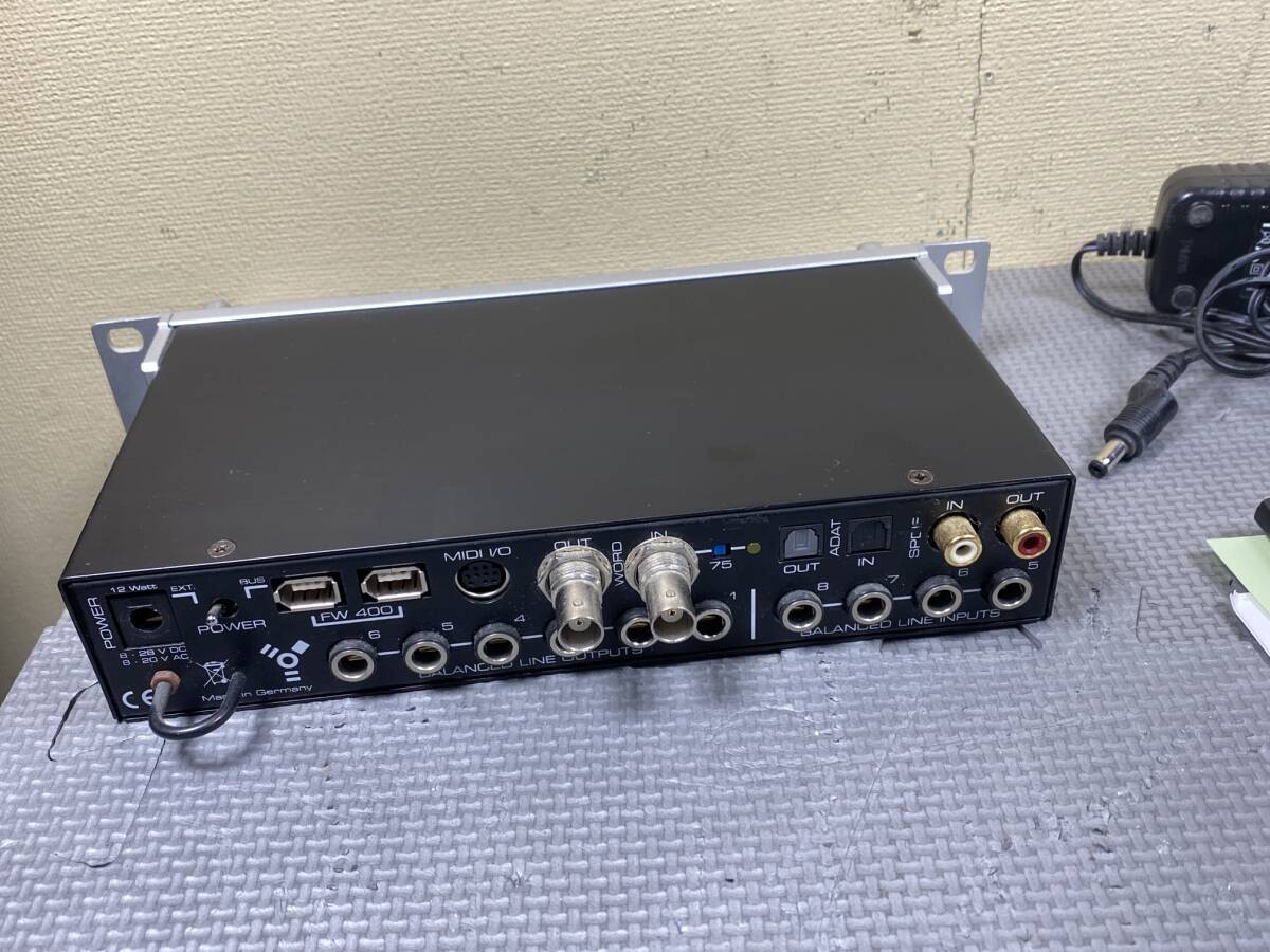 328 RME FIREFACE 400 オーディオインターフェースの画像3