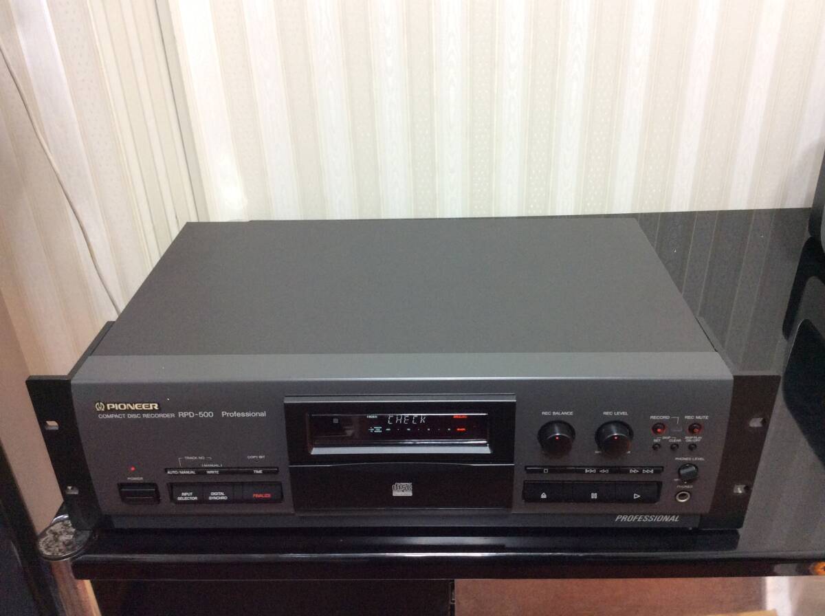 PIONEER RPD-500 CDレコーダー　パイオニア（ ジャンク ）着払い。_画像6