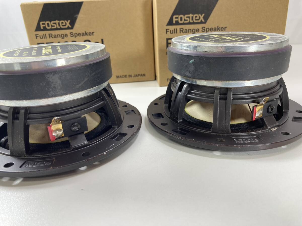 フォステクス FOSTEX FE108EΣ シグマ フルレンジ ユニット スピーカー ペア 現状品の画像5