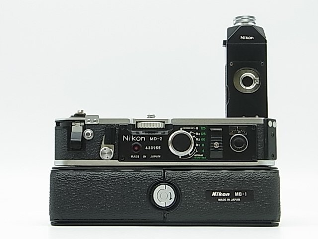 p011 Nikon F2 MD-2 + MB-1 Motor drive MD-2  USEDの画像1