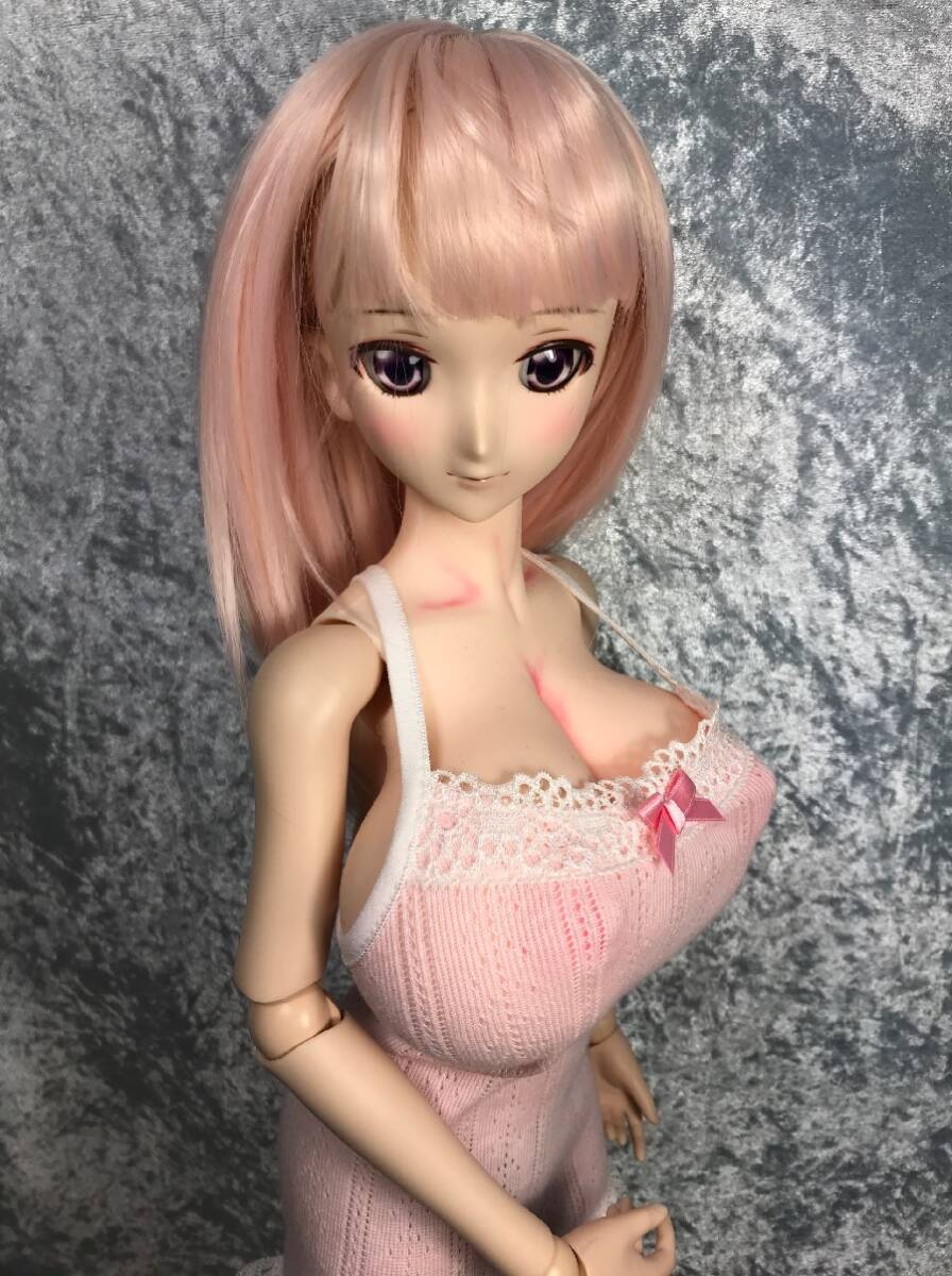 即決！！☆銀猫Plus☆ Doll用 マンモ５０超爆乳 60盛乳共通＋ＤＤ～ＤＤdy、キャミドレス　ピンク_60盛乳です