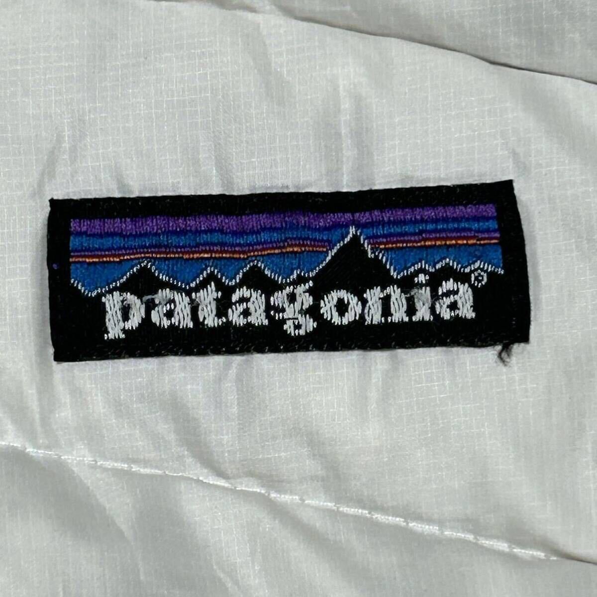 パタゴニア Patagonia ダウンベスト ベスト 白 ホワイト　ジップアップ_画像8