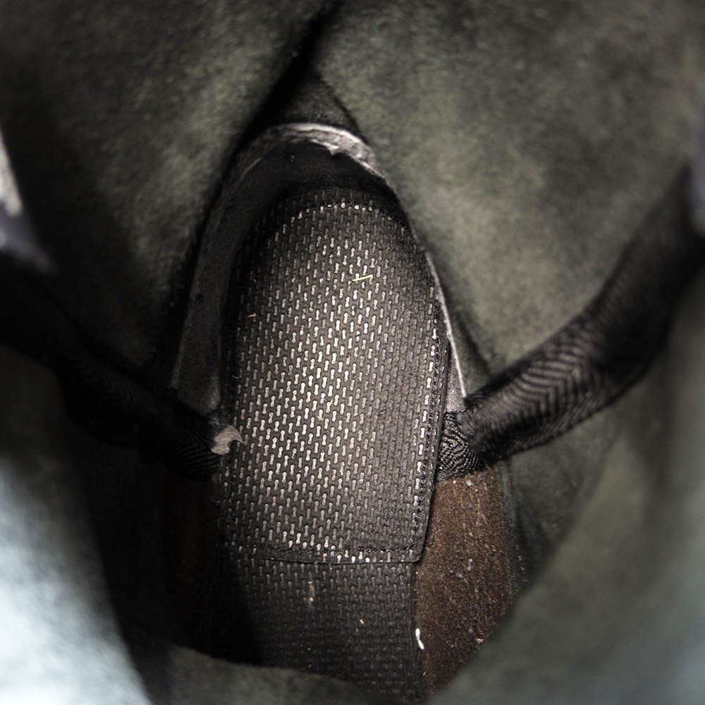 28cm相当　DINGO　ディンゴ バイカーブーツ　エンジニアブーツ　革靴 ブラック　黒/24.3.21/P496_画像8