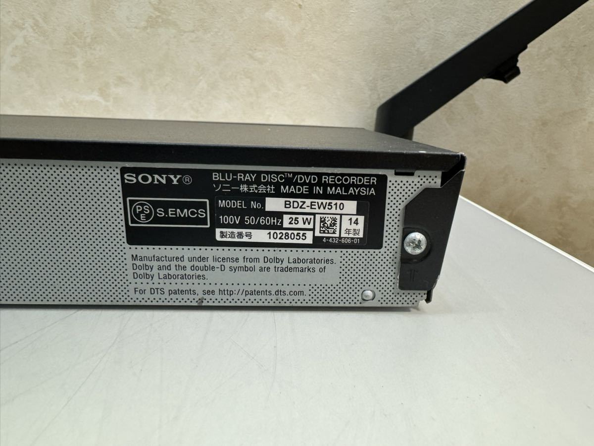 Sony レコーダー BDZ-EW510の画像7