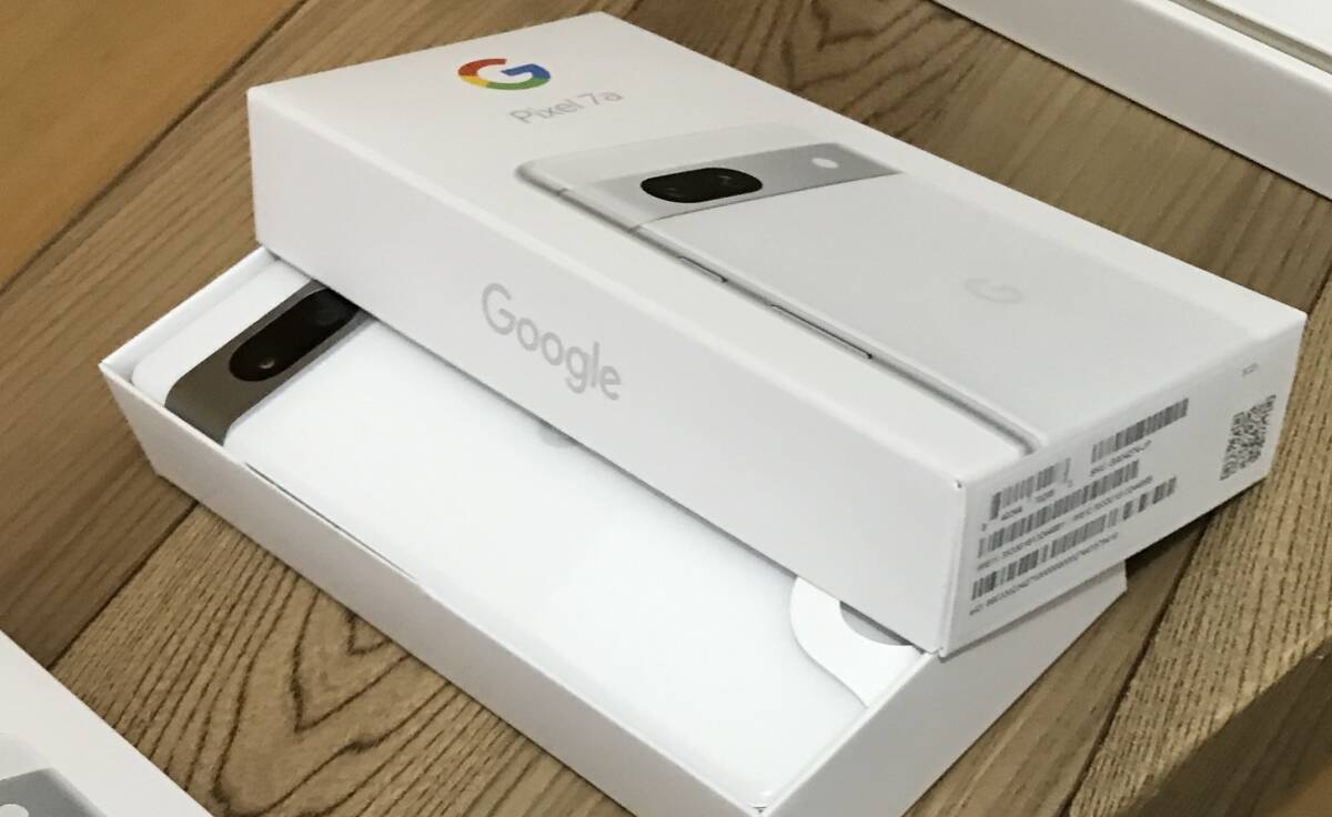 ②Google Pixel 7a 128GB simフリー端末【新品・送料無料・備品完備】 Snow 本体 スマートフォン Android ピクセルの画像1