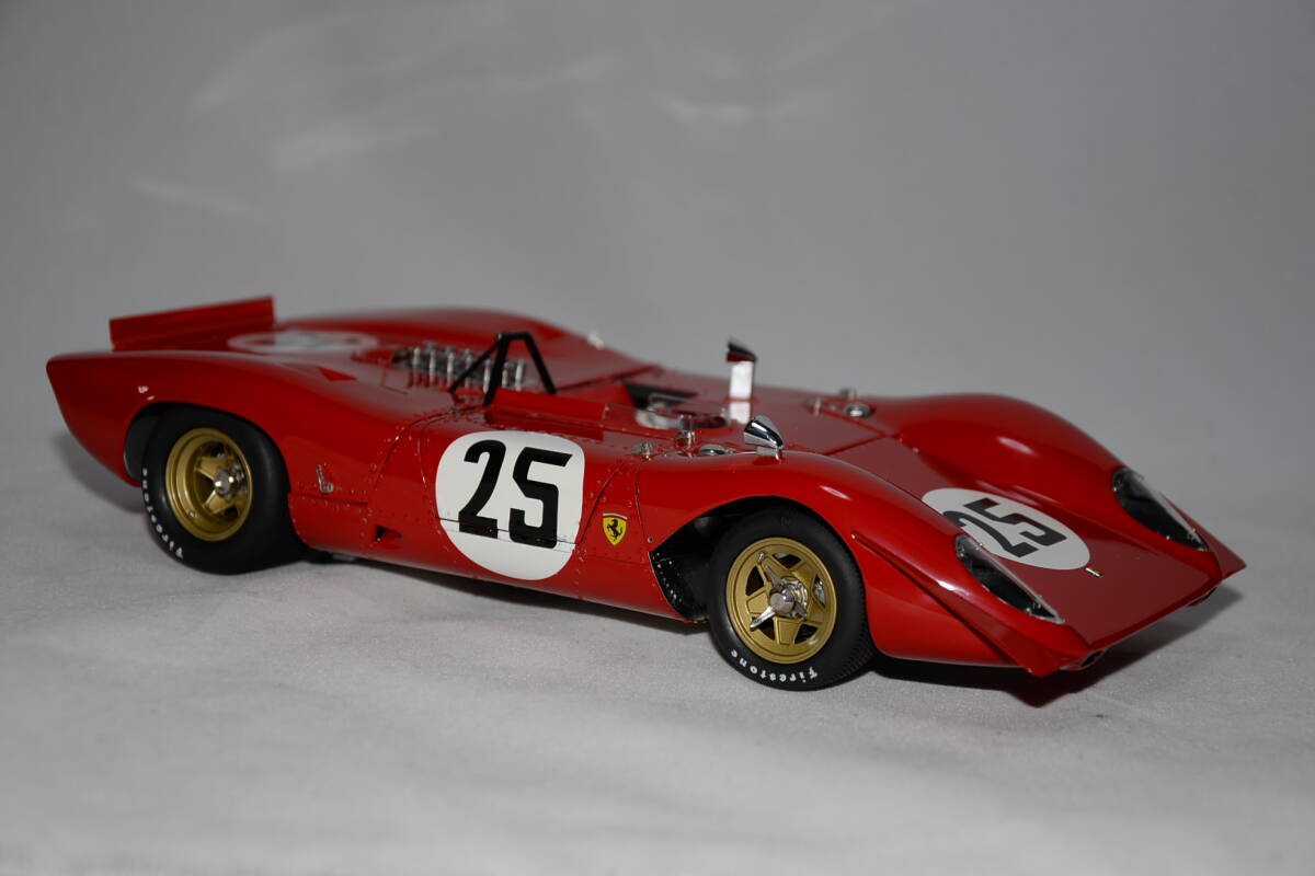 CMC 1/18 FERRARI 312P SPYDER 1969 M-095の画像1