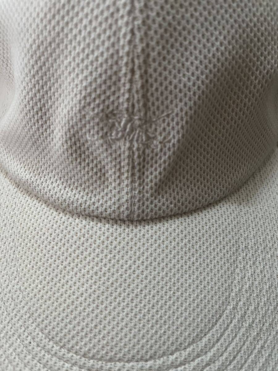 BURBERRY GOLF ゴルフキャップ 白 ホワイト バーバリーゴルフ リボン GOLF ゴルフウェア 帽子 CAP キャップ _画像2