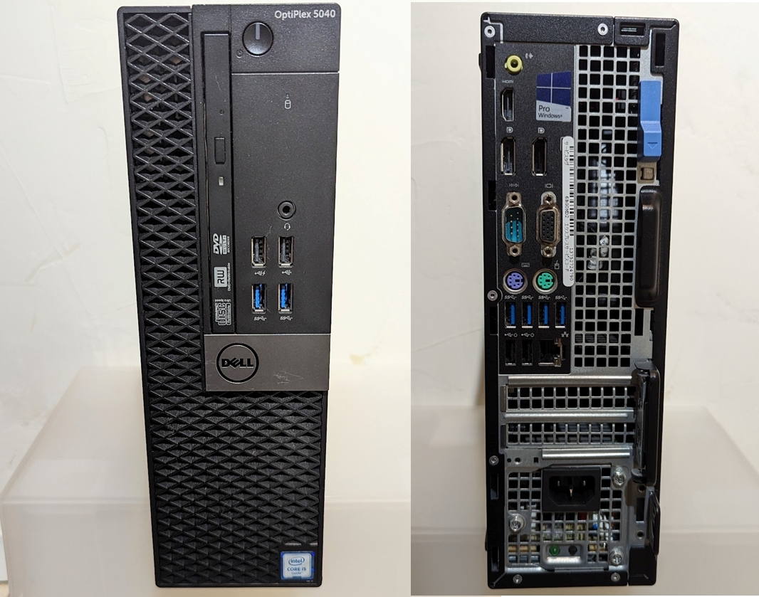 （高速）NVMe SSD搭載 DELL☆OPTIPLEX 5060■Core i5-6500 3.20GHz/メモリ16GB/ｍ.2 SSD 500G デル_画像2