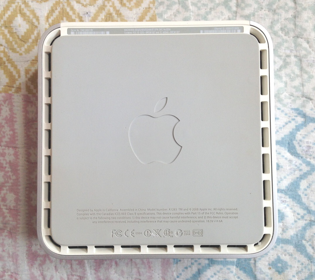 Mac mini Early 2009, 2.0GHz 4GB/ 320GB HDD/ 80GB SSD (FusionDrive)_画像6