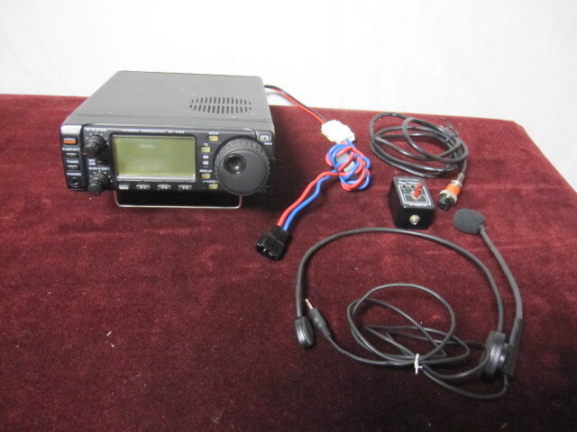  used Icom IC-703 HF/50M Hz band transceiver operation verification ending superior article 