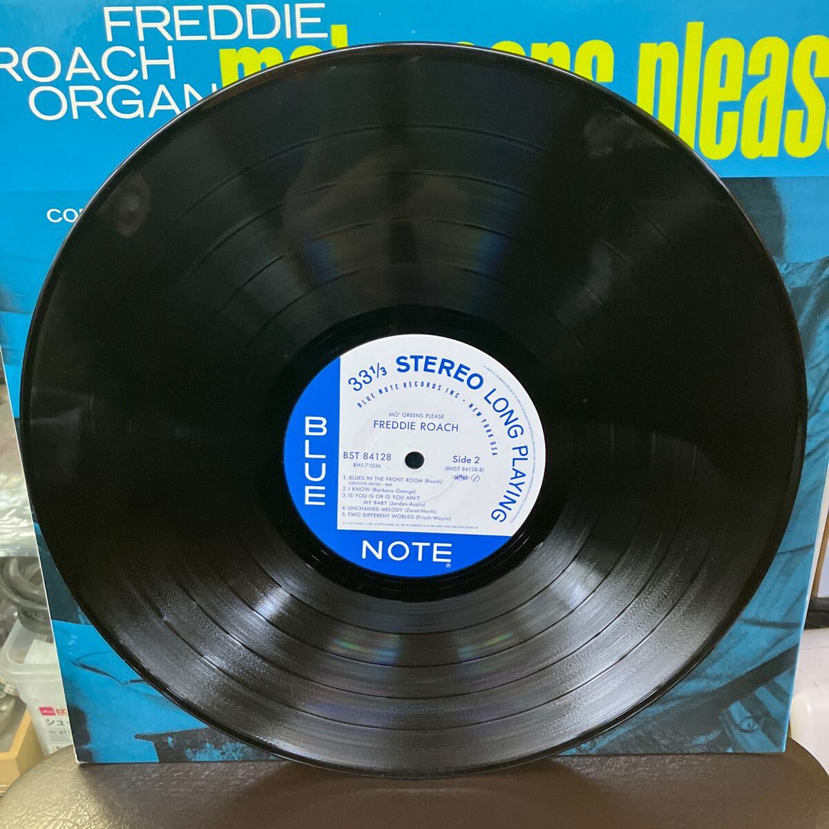 【LP】フレディ・ローチ / Freddie Roach /モ・グリーンズ・プリーズ / Mo' Greens Please / 日本東芝盤 / BLUE NOTE stereo_画像5