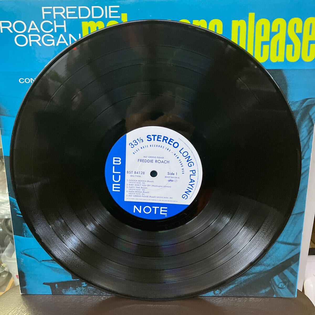 【LP】フレディ・ローチ / Freddie Roach /モ・グリーンズ・プリーズ / Mo' Greens Please / 日本東芝盤 / BLUE NOTE stereo_画像3