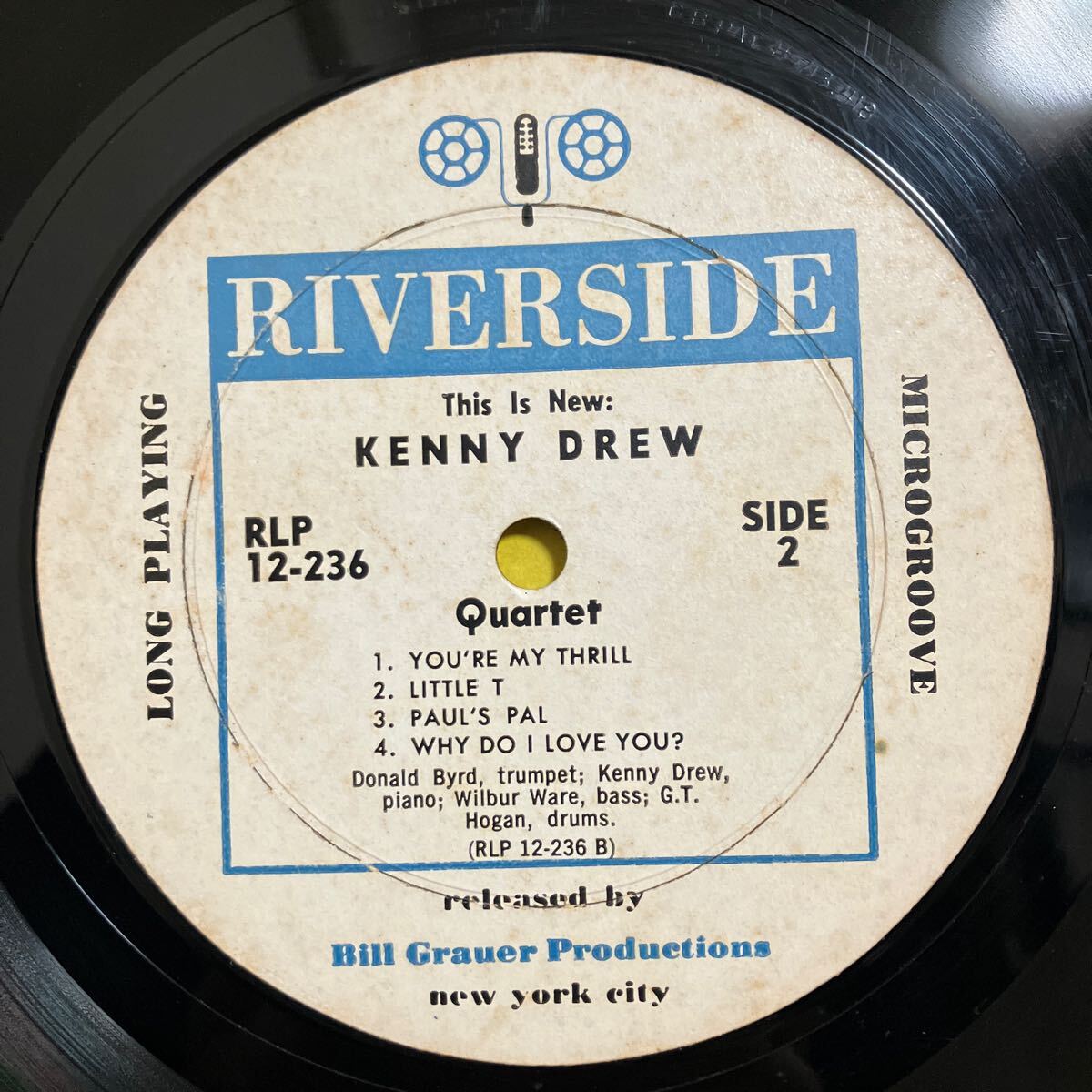 【LP】オリジ★ケニー・ドリュー / KENNY DREW / ディス・イズ・ニュー / This Is New / US盤 RIVERSIDE / RLP 12-236 DG MONO_画像6