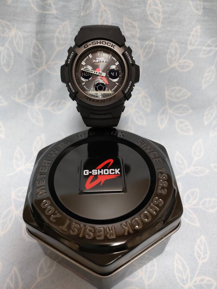 ◆CASIO G-SHOCK AWG-101◎ソーラー電波クォーツ★カシオ【CASIO】◎Gショック★カラー/BLACK◎付属品有（外箱,内箱,説明書）◆の画像4