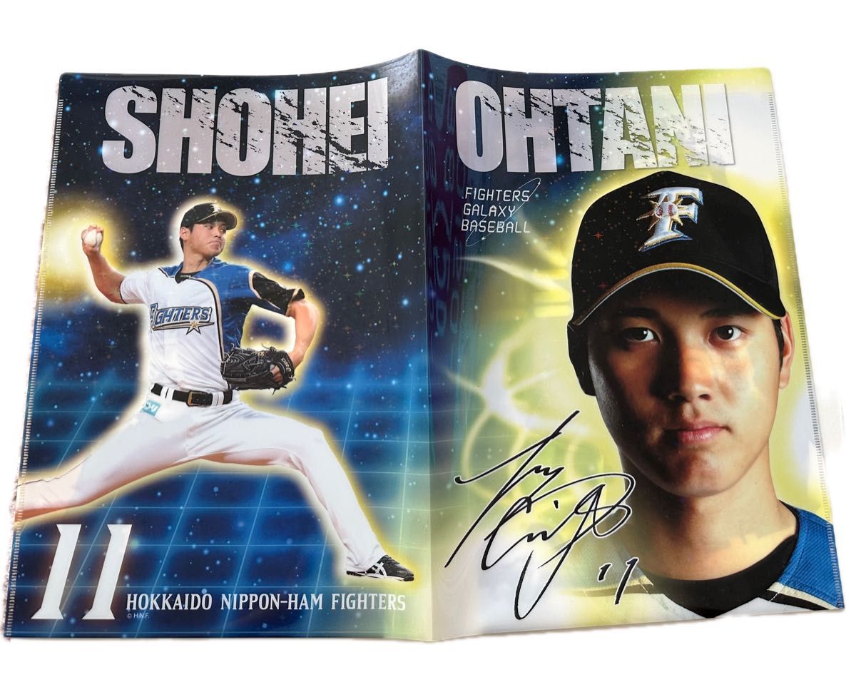 日本ハムファイターズ大谷翔平クリアファイル 廃盤 品