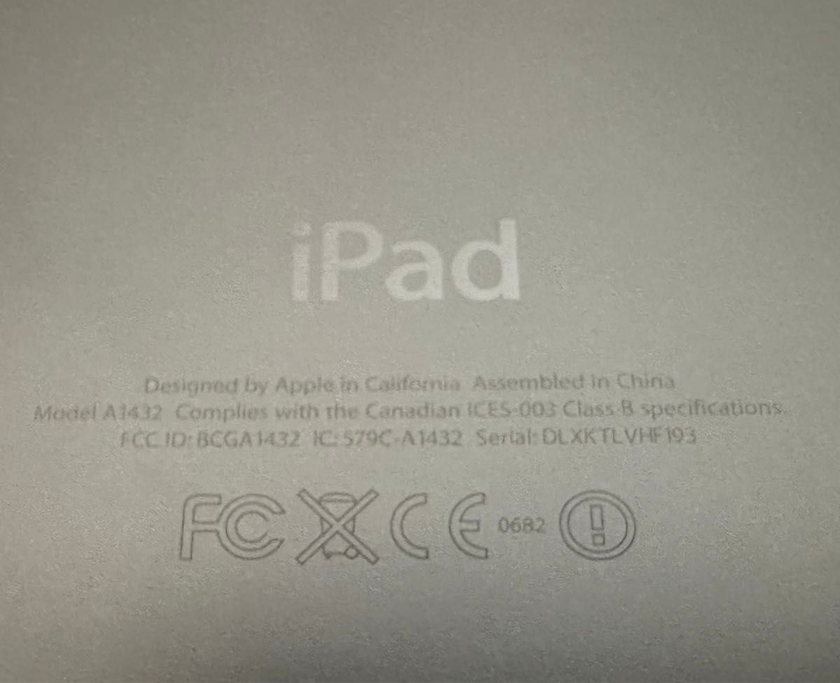 iPad mini Wi-Fi 16GB ブラック 【A1432 第1世代 】